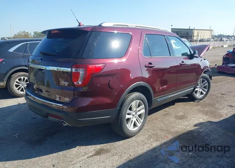 2018 Ford Explorer Xlt from USA, damaged, VIN 1FM5K8D8XJGC04520